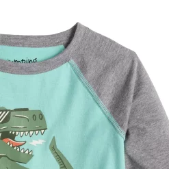 Toddler Boy Jumping Beans® Adaptive Sensory Raglan Graphic Tee -kids pajamas set Sales 5614485 ALT