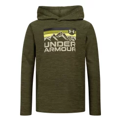 Boys 4-7 Under Armour Logo Twist Hooded Tee -kids pajamas set Sales 5614543 Marine Od Green