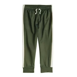 Toddler Boy Jumping Beans® Side Stripe Tricot Jogger Pants -kids pajamas set Sales 5615930 Olive