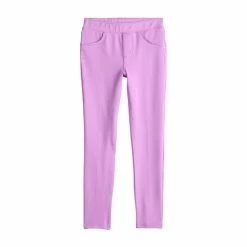 Girls 4-12 Jumping Beans® Colorful Pull-On Jeggings -kids pajamas set Sales 5616417 Bright Purple
