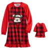 Girls 4-16 Jammies For Your Families® Beary Cool Dolly & Me Nightgown Set by Cuddl Duds® 2 Girls 4-16 Jammies For Your Families® Beary Cool Dolly & Me Nightgown Set by Cuddl Duds® -kids pajamas set Sales 5617465