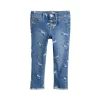 Toddler Girl Jumping Beans® Raw-Edge Hem Jeggings