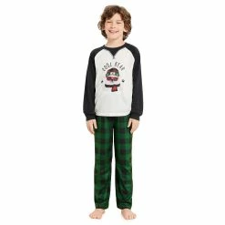 Boys 8-20 Jammies For Your Families® Beary Cool "Cool Bear" Pajama Set by Cuddl Duds® -kids pajamas set Sales 5618792 ALT