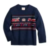 Toddler Boy Jumping Beans® Knit Sweater -kids pajamas set Sales 5619162 Firetruck Navy