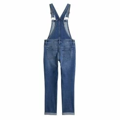 Girls 6-18 & Plus SO® Favorite Girlfriend-Fit Overalls -kids pajamas set Sales 5619368 ALT