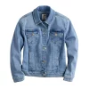 Girls 6-20 SO® 90's Loose Denim Jacket in Regular & Plus Size -kids pajamas set Sales 5619415
