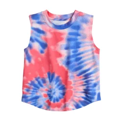 Toddler Girl Celebrate Together™ All American Dye Effect Tank Top