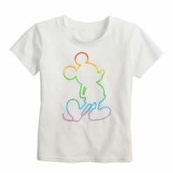 Disney's Mickey Mouse Toddler Girl Pride Graphic Tee by Celebrate Together™