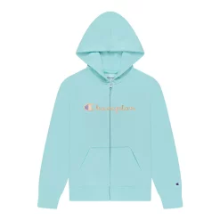 Girls 7-16 Champion® Classic Script Fleece Hoodie -kids pajamas set Sales 5620914 Blue Mist