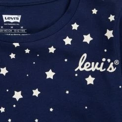 Girls 7-16 Levi's® Long Sleeve Stars Tee -kids pajamas set Sales 5623691 ALT2