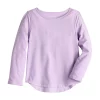 Girls 4-12 Jumping Beans® Adaptive Sensory Friendly Long Sleeve Active Tee -kids pajamas set Sales 5624629 Purple