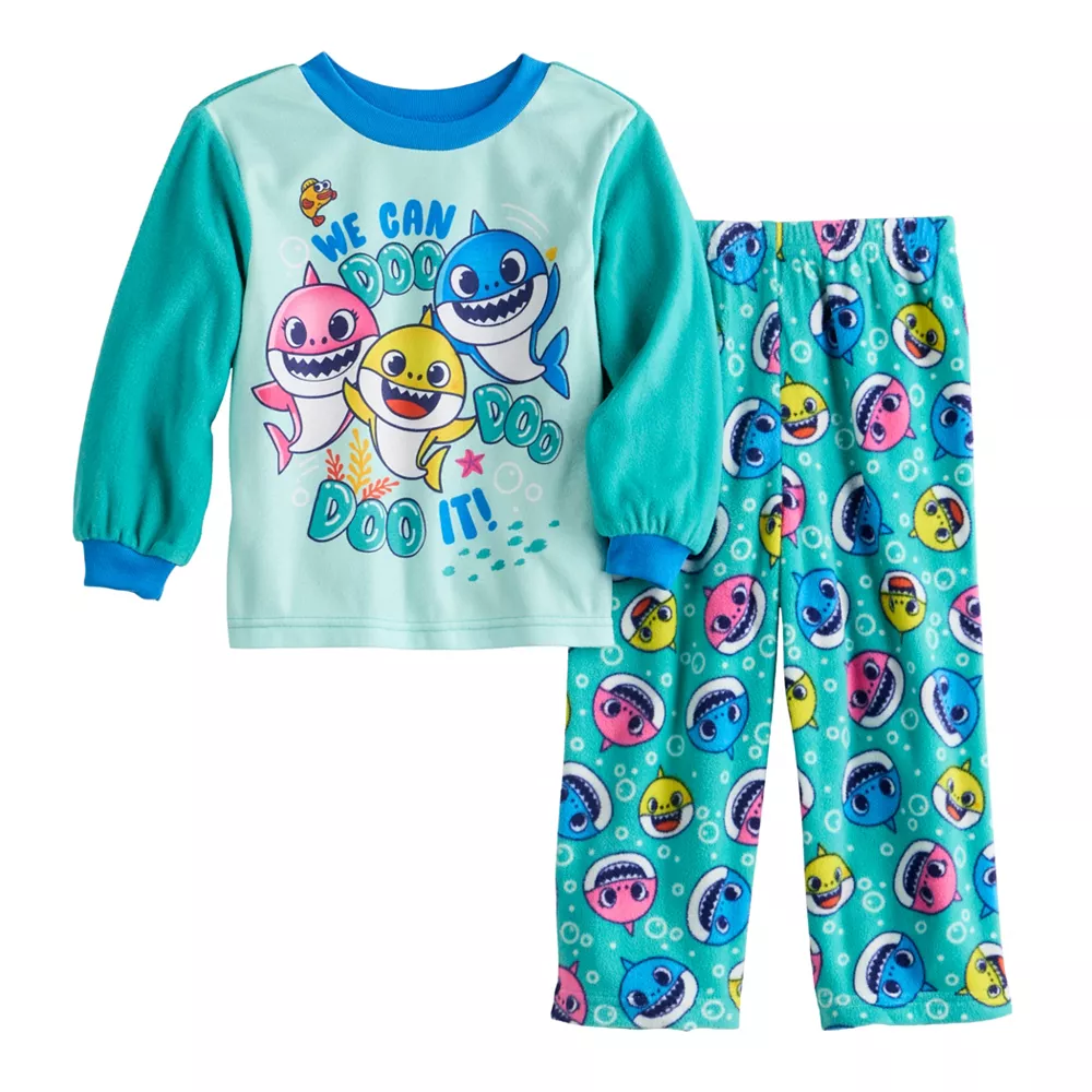 Toddler Baby Shark "We Can Doo It" 2-Piece Pajama Set 3 Toddler Baby Shark "We Can Doo It" 2-Piece Pajama Set