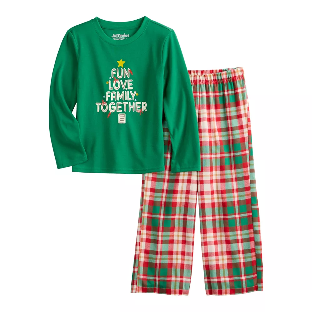 Boys 4-20 Jammies For Your Families® Joyful Celebration Family Together Pajama Set 3 Boys 4-20 Jammies For Your Families® Joyful Celebration Family Together Pajama Set