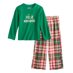 Boys 4-20 Jammies For Your Families® Joyful Celebration Feliz Navidad Pajama Set