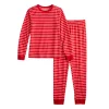 Girls 4-16 Jammies For Your Families® Joyful Celebration Striped Pajama Set -kids pajamas set Sales 5627165