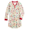 Girls 4-16 LC Lauren Conrad Jammies For Your Families® Holiday Village Nightgown -kids pajamas set Sales 5627169