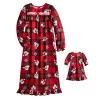 Disney's Mickey Mouse Girls 4-10 Jammies For Your Families® "Holiday Party Mickey" Nightgown Set 1 Disney's Mickey Mouse Girls 4-10 Jammies For Your Families® "Holiday Party Mickey" Nightgown Set -kids pajamas set Sales 5627286