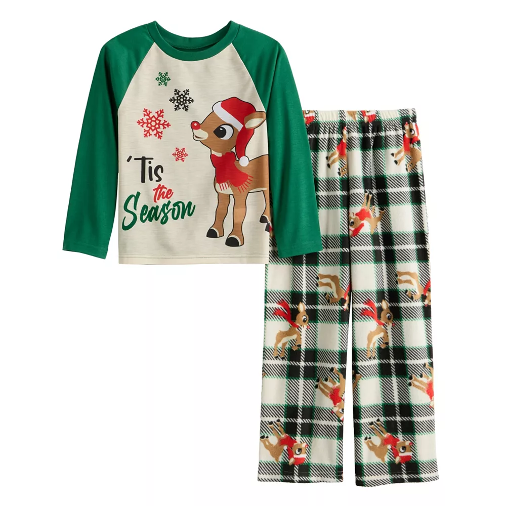 Boys 4-12 Jammies For Your Families® Rudolph the Red Nosed Reindeer Pajama Set 3 Boys 4-12 Jammies For Your Families® Rudolph the Red Nosed Reindeer Pajama Set