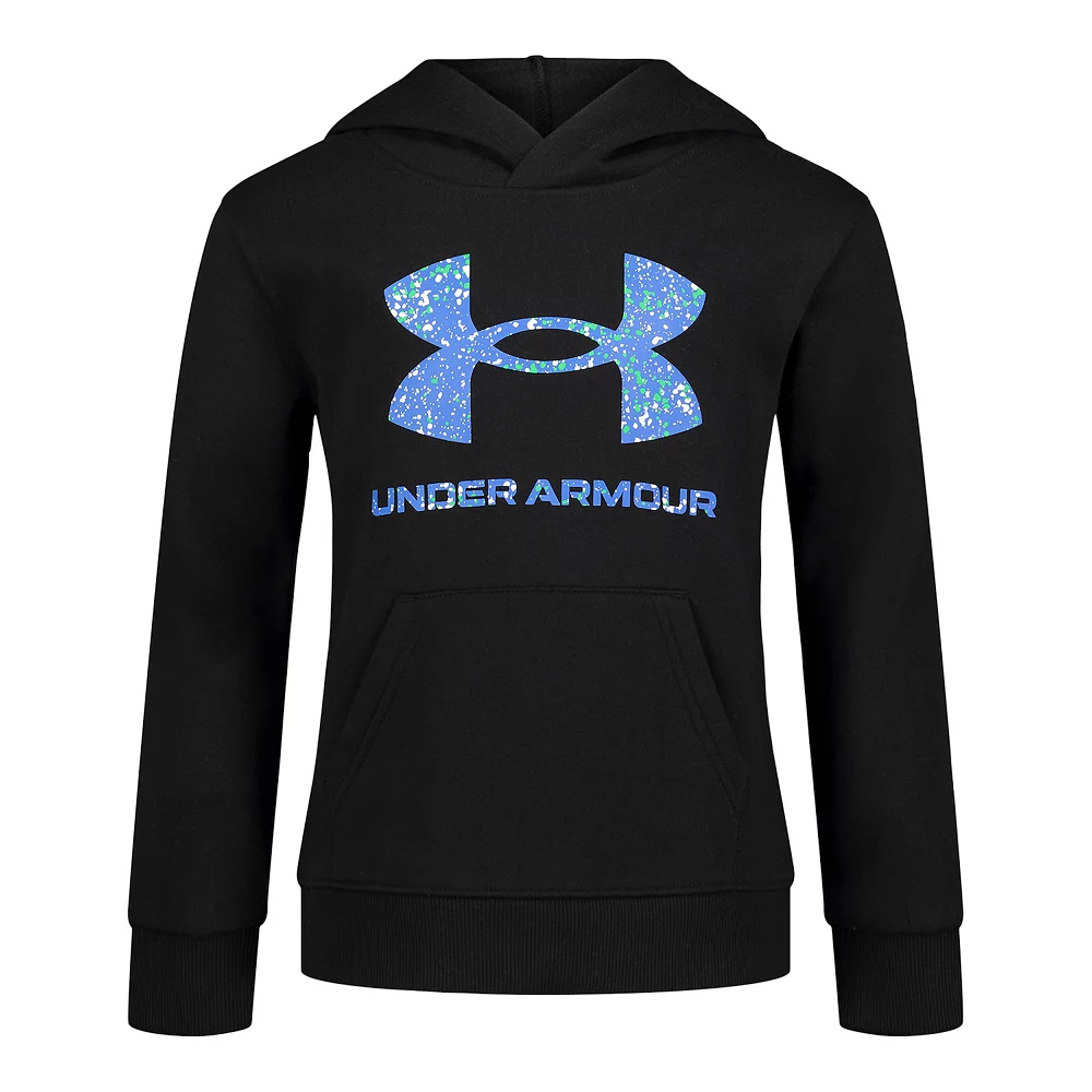 Boys 4-7 Under Armour Galaxy Speckle Big Logo Graphic Hoodie 4 Boys 4-7 Under Armour Galaxy Speckle Big Logo Graphic Hoodie - Image 2