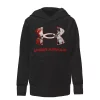 Boys 4-7 Under Armour Ice Dye Big Logo Graphic Hoodie -kids pajamas set Sales 5627446 Black