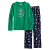Girls 4-16 Jammies For Your Families® Happy Howlidays Pajama Set -kids pajamas set Sales 5627814