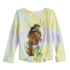 Toddler Girl Disney The Princess and the Frog Embellished Tie Front Graphic Tee by Jumping Beans®
