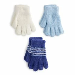 Girls SO® 3-Pack Magic Gloves -kids pajamas set Sales 5635493 Navy White Light Blue