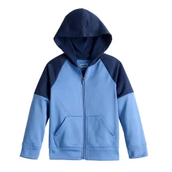 Boys 4-8 Jumping Beans® Colorblock Active Fleece Hoodie -kids pajamas set Sales 5636859 Navy Blue