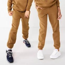 Kids 8-20 Sonoma Goods For Life® Supersoft Fleece Jogger Pants -kids pajamas set Sales 5638259 Brown