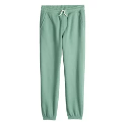 Kids 8-20 Sonoma Goods For Life® Supersoft Fleece Jogger Pants -kids pajamas set Sales 5638259 Unique Green