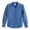 Boys 8-20 Sonoma Goods For Life® Chambray Button-Down Shirt -kids pajamas set Sales 5640004