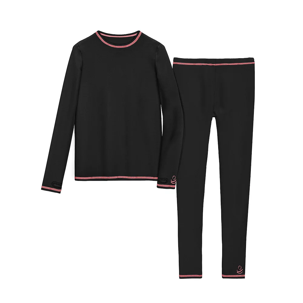 Girls 7-16 Comfortech Stretch 2-Piece Base Layer Set 8 Girls 7-16 Comfortech Stretch 2-Piece Base Layer Set - Image 6