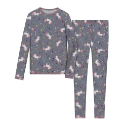 Girls 7-16 Comfortech Stretch 2-Piece Base Layer Set 13 Girls 7-16 Comfortech Stretch 2-Piece Base Layer Set -kids pajamas set Sales 5649606 Gray Unicorn