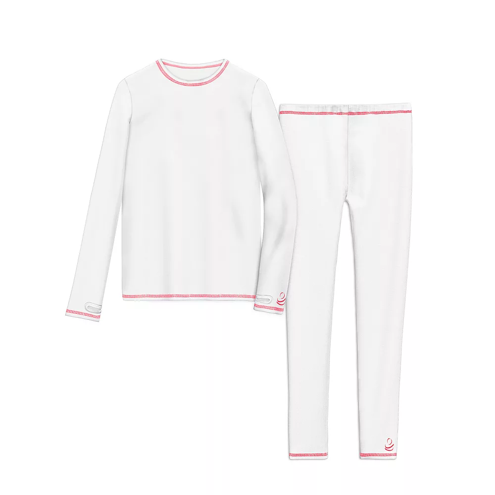 Girls 7-16 Comfortech Stretch 2-Piece Base Layer Set 7 Girls 7-16 Comfortech Stretch 2-Piece Base Layer Set - Image 5