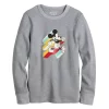 Toddler Boy Disney Mickey Mouse Adaptive Long Sleeve Thermal Graphic Tee by Jumping Beans® -kids pajamas set Sales 5651275