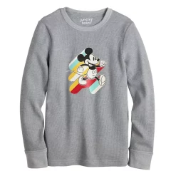 Toddler Boy Disney Mickey Mouse Adaptive Long Sleeve Thermal Graphic Tee by Jumping Beans®
