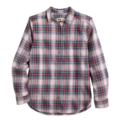 Girls 6-20 SO® Must-Have Flannel Boyfriend Shirt in Regular & Plus Size -kids pajamas set Sales 5653279 Pink Plaid