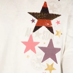 Girls 7-16 Converse Long Sleeve All Star Sequined Tee -kids pajamas set Sales 5654646 ALT2