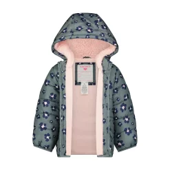 Toddler Girl Carter's Printed Puffer Jacket -kids pajamas set Sales 5657709 ALT