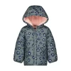Toddler Girl Carter's Printed Puffer Jacket -kids pajamas set Sales 5657709 Green Animal