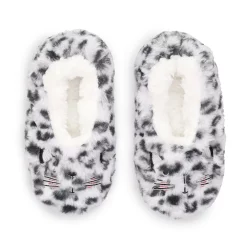 Girls Printed Fuzzy Babba Slipper Socks -kids pajamas set Sales 5661412 Cat