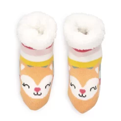 Girls Kookie Kritters Critter Cozy Warmer Slipper Socks -kids pajamas set Sales 5661413 Fox