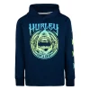 Boys 4-7 Hurley Graphic Hooded Tee -kids pajamas set Sales 5662264 Navy
