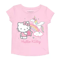 Toddler Girl Jumping Beans® Hello Kitty Rainbow Unicorn Graphic Tee