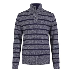 Boys 8-20 IZOD Striped Marled 1/4-Button Sweater -kids pajamas set Sales 5664664 Peacoat