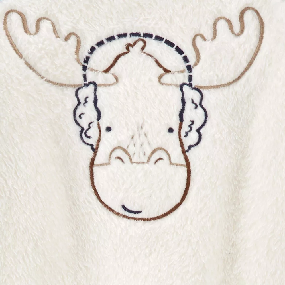 Toddler Boy Carter's Fuzzy Moose Pullover Raglan Top & Jogger Pants Set 4 Toddler Boy Carter's Fuzzy Moose Pullover Raglan Top & Jogger Pants Set - Image 2