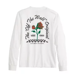 Boys 8-20 Vans Long Sleeve Graphic Tee -kids pajamas set Sales 5665116 White