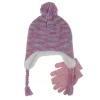 Girls 4-16 Elli by Capelli Spacedye Earflap Hat & Magic Gloves Set 1 Girls 4-16 Elli by Capelli Spacedye Earflap Hat & Magic Gloves Set -kids pajamas set Sales 5665863 Pink