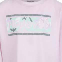 Girls 7-16 Hurley Statement Long Sleeve T-Shirt -kids pajamas set Sales 5666390 ALT2
