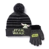 Boys 8-20 Star Wars The Mandalorian Grogu aka Baby Yoda Pompom Hat & Gloves Set 2 Boys 8-20 Star Wars The Mandalorian Grogu aka Baby Yoda Pompom Hat & Gloves Set -kids pajamas set Sales 5666793
